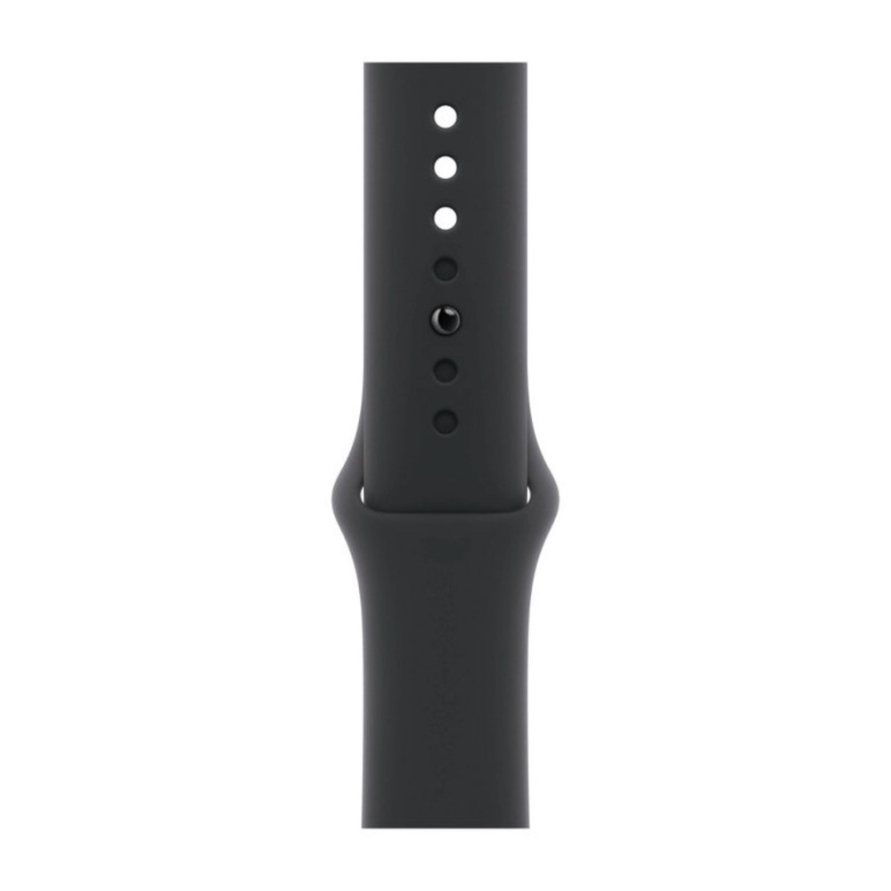 Black Apple Watch Sport Band 44mm - Picture 2 of 3